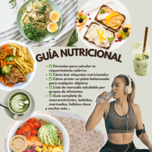 Guía nutricional para transformar tu cuerpo comiendo rico y saludable